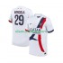 Camisola Paris Saint-Germain Bradley Barcola 29 Homem Equipamento Segundo 2025-2026 Manga Curta